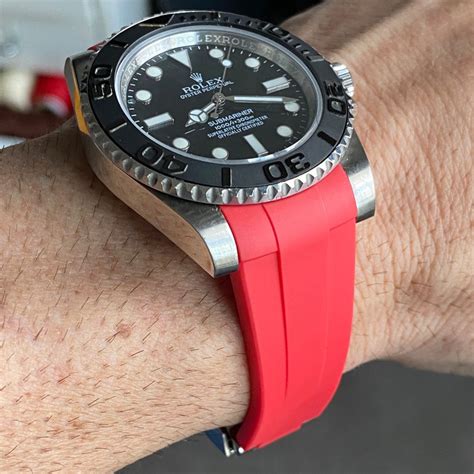 rolex 20mm rubber strap